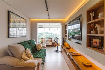 Sala de apartamento para alugar com 3 quartos, 91m² em Vila Anastácio, São Paulo