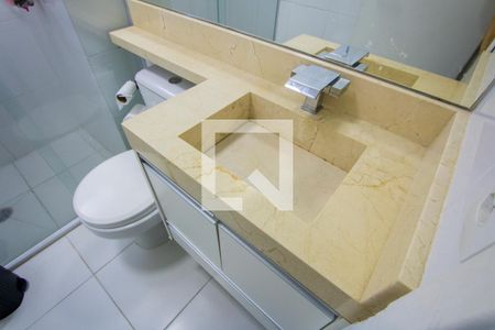 Apartamento à venda com 84m², 3 quartos e 2 vagasBanheiro do quarto 1