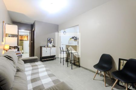 Sala de apartamento à venda com 1 quarto, 78m² em Auxiliadora, Porto Alegre