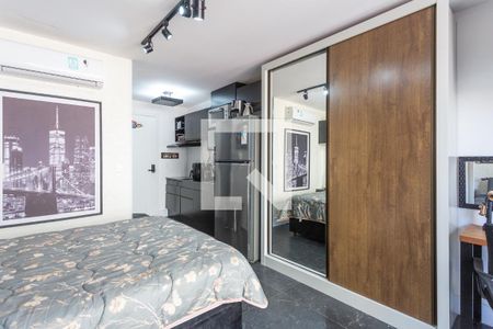 Sala/Quarto de apartamento para alugar com 1 quarto, 25m² em Auxiliadora, Porto Alegre