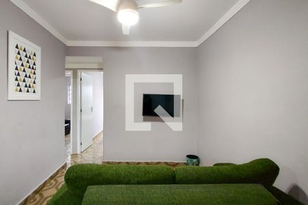 Sala de apartamento para alugar com 2 quartos, 42m² em Mirim, Praia Grande