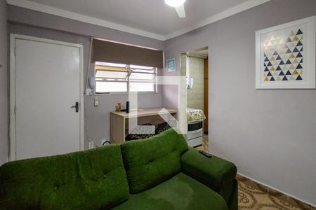 Sala de apartamento para alugar com 2 quartos, 42m² em Mirim, Praia Grande