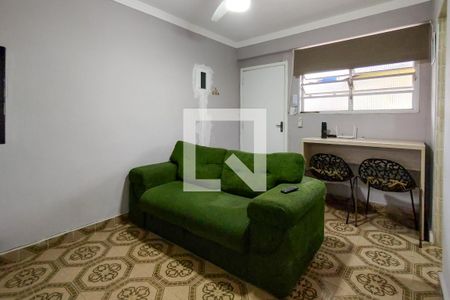 Sala de apartamento para alugar com 2 quartos, 42m² em Mirim, Praia Grande