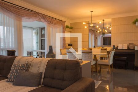 Sala de apartamento à venda com 3 quartos, 130m² em Baeta Neves, São Bernardo do Campo