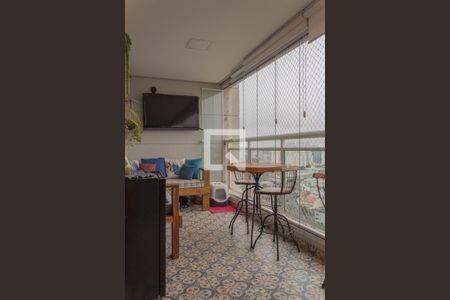 Varanda de apartamento à venda com 3 quartos, 130m² em Baeta Neves, São Bernardo do Campo