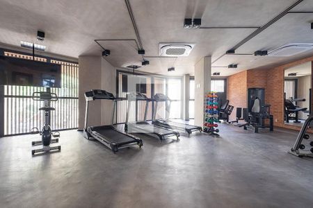 Studio à venda com 27m², 1 quarto e sem vaga Studio à venda com 27m², 1 quarto e sem vagaAcademia