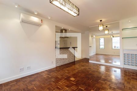 Sala  de apartamento para alugar com 3 quartos, 110m² em Moema, São Paulo