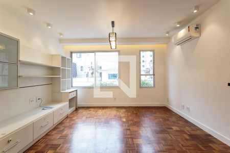 Sala  de apartamento para alugar com 3 quartos, 110m² em Moema, São Paulo