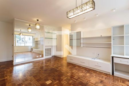 Sala  de apartamento para alugar com 3 quartos, 110m² em Moema, São Paulo