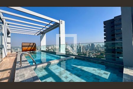 Studio à venda com 31m², 1 quarto e 1 vagaPiscina