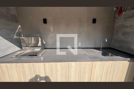 Studio à venda com 31m², 1 quarto e 1 vagaChurrasqueira