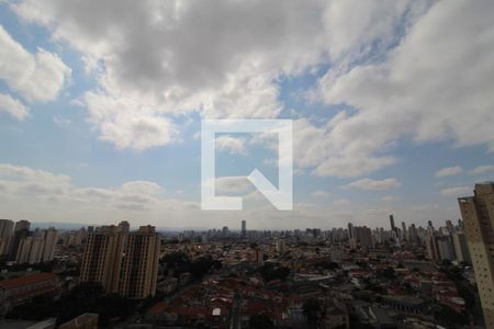 Sala/Cozinha vista de apartamento para alugar com 1 quarto, 25m² em Alto da Mooca, São Paulo