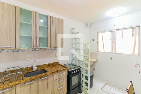 Cozinha de apartamento à venda com 1 quarto, 49m² em Santo Amaro, São Paulo