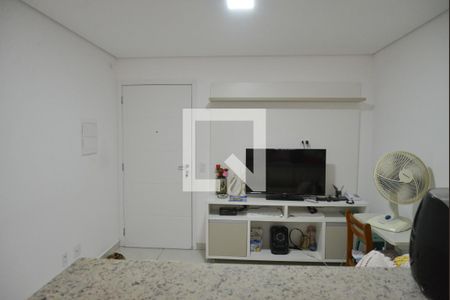 Sala de apartamento à venda com 2 quartos, 58m² em Vila Pires, Santo André