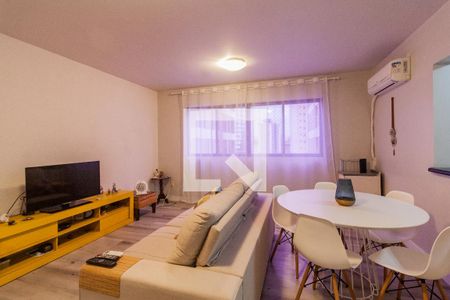 Sala de apartamento para alugar com 2 quartos, 70m² em Balneario, Florianópolis