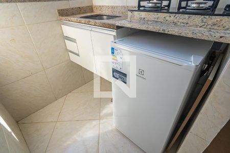 Studio à venda com 28m², 1 quarto e sem vaga Studio à venda com 28m², 1 quarto e sem vagaCozinha