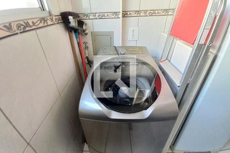 Apartamento à venda com 60m², 3 quartos e 1 vagaDetalhe da Área de Serviço