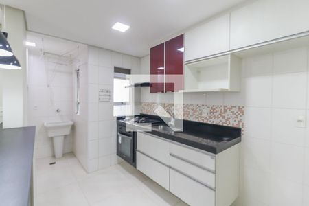 Cozinha e Área de Serviço de apartamento à venda com 3 quartos, 71m² em Jardim Tamoio, Jundiaí