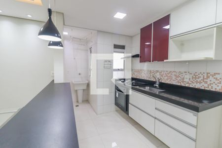 Cozinha e Área de Serviço de apartamento à venda com 3 quartos, 71m² em Jardim Tamoio, Jundiaí