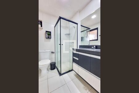 Banheiro da Suíte de apartamento para alugar com 1 quarto, 68m² em Altos do Esplanada, São José dos Campos