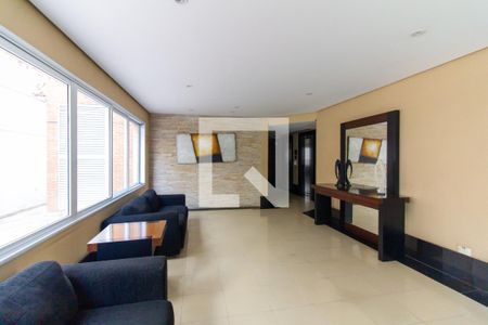 Apartamento à venda com 67m², 2 quartos e 2 vagasHall social