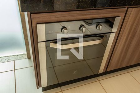 Apartamento para alugar com 66m², 2 quartos e 2 vagasDetalhe cozinha-Fogão elétrico
