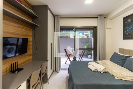 Studio de kitnet/studio para alugar com 1 quarto, 27m² em República, São Paulo