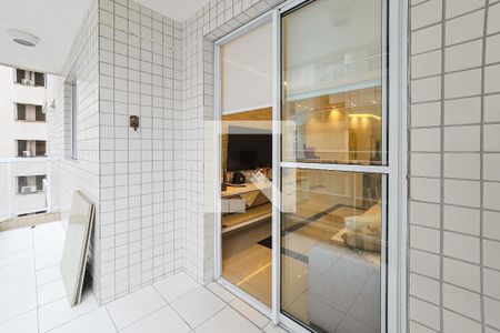 Varanda de apartamento para alugar com 3 quartos, 100m² em Vila Luis Antônio, Guarujá