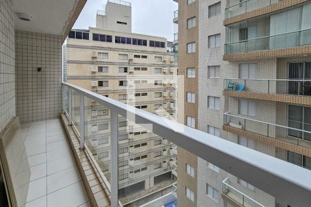 Varanda de apartamento para alugar com 3 quartos, 100m² em Vila Luis Antônio, Guarujá