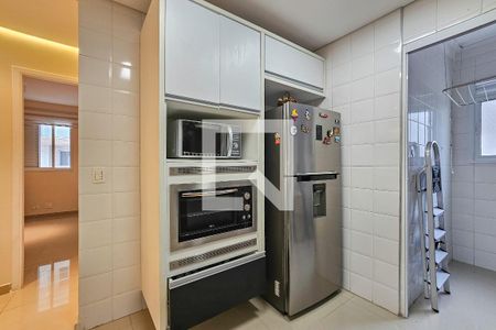 Cozinha de apartamento para alugar com 3 quartos, 100m² em Vila Luis Antônio, Guarujá