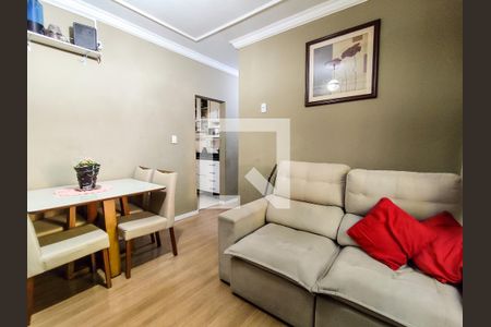 Sala de apartamento à venda com 3 quartos, 65m² em Horto Florestal, Belo Horizonte
