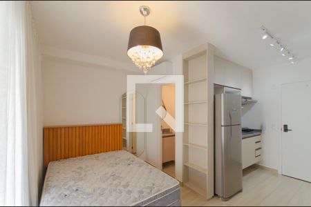 Sala/Quarto de kitnet/studio para alugar com 1 quarto, 24m² em Liberdade, São Paulo
