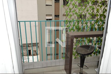 Varanda de kitnet/studio para alugar com 1 quarto, 24m² em Liberdade, São Paulo