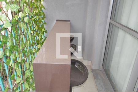 Varanda de kitnet/studio para alugar com 1 quarto, 24m² em Liberdade, São Paulo