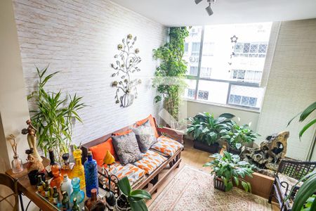 Sala de apartamento à venda com 3 quartos, 116m² em Laranjeiras, Rio de Janeiro