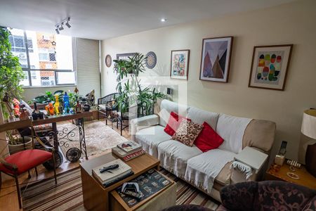 Sala de apartamento à venda com 3 quartos, 116m² em Laranjeiras, Rio de Janeiro