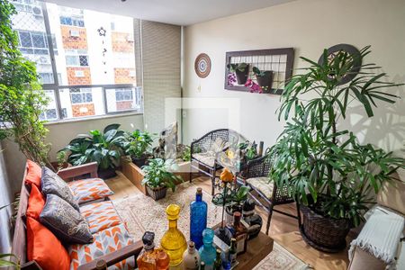 Sala de apartamento à venda com 3 quartos, 116m² em Laranjeiras, Rio de Janeiro