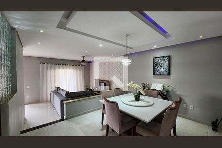 Sala de jantar de casa à venda com 4 quartos, 420m² em Jardim do Lago, Jundiaí