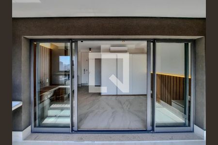 Studio para alugar com 35m², 1 quarto e sem vagaVaranda