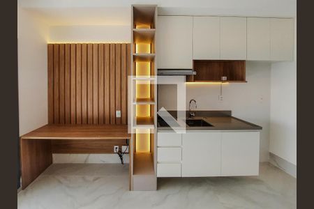 Studio para alugar com 35m², 1 quarto e sem vagaQuarto e Cozinha