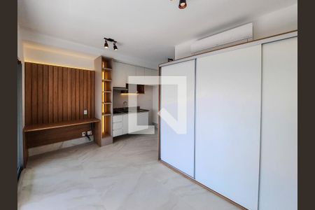 Sala/Quarto de kitnet/studio para alugar com 1 quarto, 35m² em Indianópolis, São Paulo