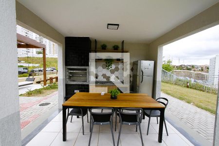 Área comum - Churrasqueira de apartamento à venda com 3 quartos, 68m² em Palmeiras, Belo Horizonte
