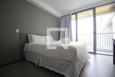 Quarto-Sala de apartamento à venda com 1 quarto, 26m² em Indianópolis, São Paulo