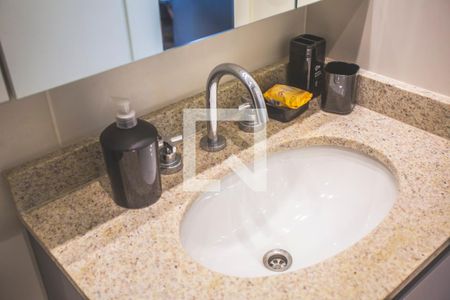 Banheiro de kitnet/studio à venda com 1 quarto, 20m² em Vila Mariana, São Paulo