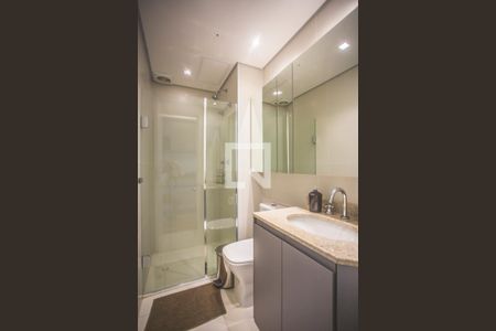 Banheiro de kitnet/studio à venda com 1 quarto, 20m² em Vila Mariana, São Paulo