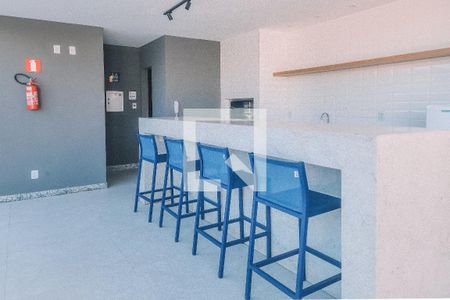 Apartamento para alugar com 29m², 1 quarto e 1 vaga Apartamento para alugar com 29m², 1 quarto e 1 vagaÁrea comum - Churrasqueira