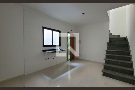 Sala de apartamento à venda com 2 quartos, 84m² em Jardim Alvorada, Santo André