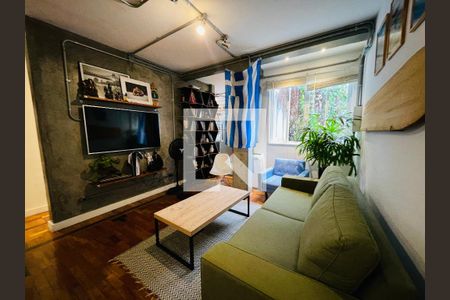 Sala de apartamento à venda com 1 quarto, 70m² em Urca, Rio de Janeiro