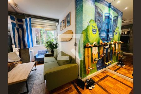 Sala de apartamento à venda com 1 quarto, 70m² em Urca, Rio de Janeiro
