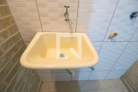 Studio para alugar com 32m², 1 quarto e sem vaga Studio para alugar com 32m², 1 quarto e sem vagaDetalhe da area de serviço